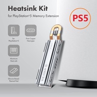 Ineo PS5 Nvme SSD Heatsink PlayStation 5 M22-II 2280 SSD High-Performance Cooling Heatsink Radiator 