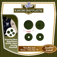 HIJAU Mixdaystar.id store - army green plastic Snap buttons, size 15mm, type T8, contents 1 gross = 