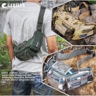 Waistbag/waistbag men's/waistbag tactical army/ army sling bag Gerilya/ (Premium quality bag) beg pi
