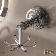 衛浴吸盤 六爪旋轉掛鉤架 免打孔掛牆多功能頭繩首飾收納壁掛置物架