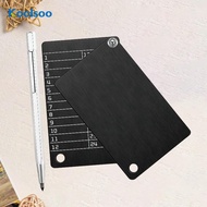[Koolsoo] 2 Pieces Cryptocurrency Wallets Crypto Wallets Cold Wallet Backup for Hardware