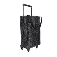 Small Fold Shopping CartShopping Cart with WheelsFolding Portable BagWaterproof Rolling Bag