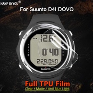 2Pcs For Suunto D4I D6I NOVO SmartWatch Clear / Matte / Anti Blue Light Soft TPU Hydrogel Film Scree
