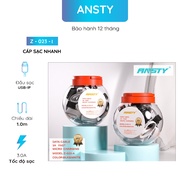 Ansty Fast Charging Cable Z - 023 - I Usb To lp 3.0a/Z - 023 - T Usb To C 3.0a/Z - 023 - A Usb To Mi