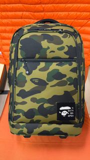 全新bape 旅行行李箱