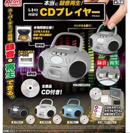 復古迷你 CD 播放器扭蛋 全套5 種