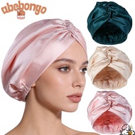 ABEBONGOTF Silk Satin Hair Bonnet, Adjustable Satin Fabric Mulberry Silk Wrap, Premium Smooth Luxury