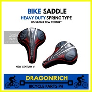 【hot sale】 Bike Saddle Big Spring Type Upuan Seat MTB Heavy-Duty BMX Upuan New Century Foam [READY