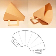 擴音器模板、擴音器、擴音器、揚聲器、SVG、DXF、PDF、Cricut