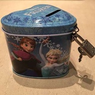 迪士尼冰雪奇緣存錢筒（含鎖頭）