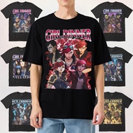 UNBR Anime Shirt - Arcane - Unisex - Caitlyn - Multiple Designs Cotton T-Shirt Girls