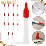MEIGUII 10/20Pcs Caulk Cap, Soft and Hard Caulk Saving Caulking Nozzle Extension, Versatile Tube wit