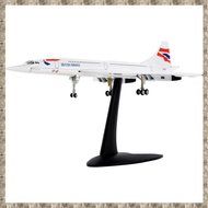 (EJVF) 1/200 Concorde Supersonic Passenger Aircraft Model for Static Display Collection