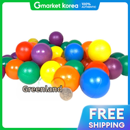 Five-Color Balls 3 Packs (600 Pieces) Ball Pit Balls Opaque Playroom Ball Play Ball Pit