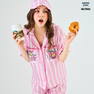 ชุดนอน SLEEPING CLOUD | ชุดนอน 100% LYOCELL ผ้านุ่ม เย็น ใส่สบาย : แขนสั้น ขายาว Smiley TUESDAY