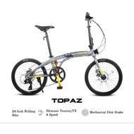 💯 SIAP PASANG 💯 20" TRS FOLDING BIKE | TRS TOPAZ