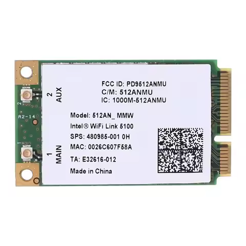 WiFi Link AG2.4/5Ghz Wireless 802.11 B/G/N Half MINI PCI-E WIFI Card for HP