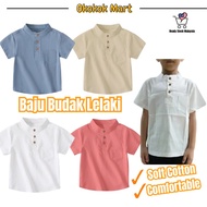 Boy Formal Shirt Short Sleeve Casual Baby Boys Shirts Kemeja budak lelaki Kurta Deepavali Muslim Baby Shirt  Kids Polo