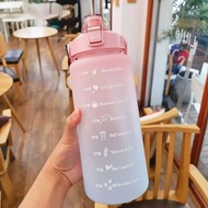 2 Liter Fitness Gym Bottle Water Bottle Dress