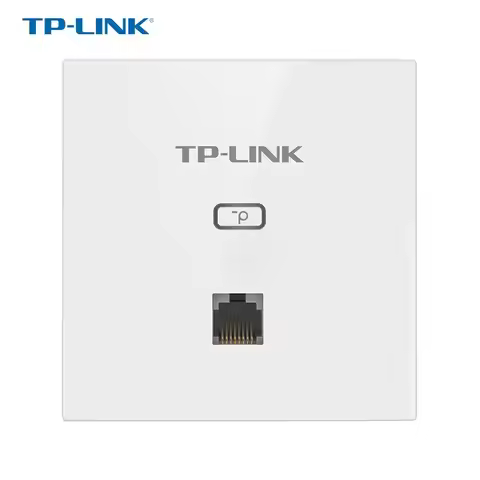 TP-LINK 1200Mbps Dual-Band Gigabit Wireless Panel AP Thin Deep Space Silver (Square) TL-AP1202GI-POE