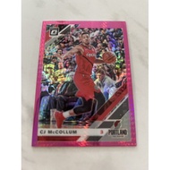 CJ McCOLLUM 2019 OPTIC HYPER PINK REFRACTOR “CARD CONDITION: MINT” NBA Cards BLAZERS