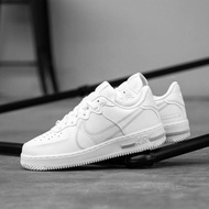 NIKE AIR FORCE 1 REACT TRIPLE WHITE PLATINUM ORIGINAL