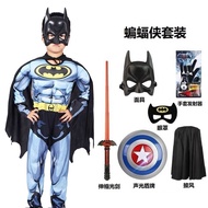 halloween costume cosplay costume Children Batman Costume cosplay Halloween Costume Clothes Boy Batm