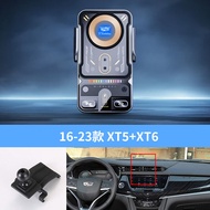 ยึดโทรศัพท์มือถือแบบไร้สายสำหรับรถยนต์ Cadillac XT5/CT5/XT4CT6 XT6/XTS/ATSL ยึดโทรศัพท์แบบหนีบกระจกห