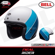 BELL Helmet - Custom 500 WHITE BLUE XL