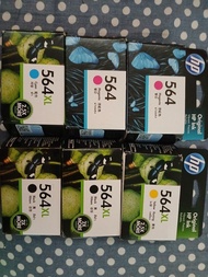 HP 564 & 564XL Ink Cartridges - Magenta, Yellow, Cyan, Black