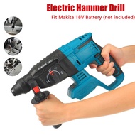 ❤21V Rotary Hammer Drill Electric Hammer Impact Drill Brushless Rechargeable Impact Function Per s✍