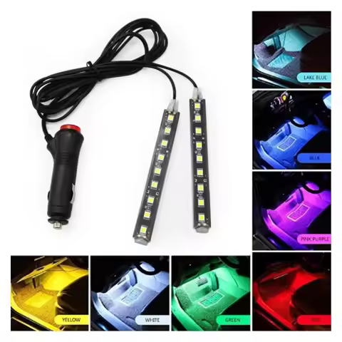 Car Ambient Light Backlight Ambient Mood Foot Light Led Strip Auto Atmosphere Lighting Led Interior