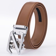 Men's Belt s Automatic Buckle  Leather Belt