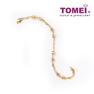 TOMEI Scintilla of Pomp and Pizzazz Bracelet, Yellow Gold 916