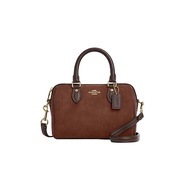 Authentic Coach Rowan Handbag / Crossbody / Shoulder Bag Suede Suede