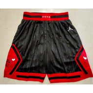 Nba Shorts Men Chicago Bulls Jor dan 2021 New Black Stripe Basketball Shorts