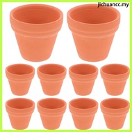 10Pcs 3.5x3.5cm Small Mini Terracotta Pot Clay Ceramic Pottery Planter Cactus Flower Pots Nursery Po