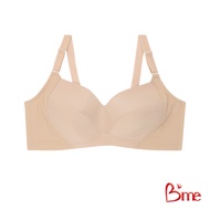 Bme เสื้อชั้นในไร้โครงพลัสไซซ์ Level 1 ฟองบาง รุ่น ME1E92 มี3สี นู้ด ส้มโอรส ดำ