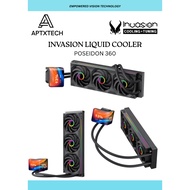 INVASION POSEIDON 360 AIO LIQUID COOLER AMOLED CURVED DISPLAY