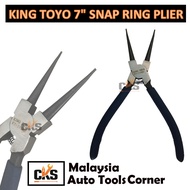KING TOYO 7" SNAP RING PLIER CIRCLIP PLIER INTERNAL EXTERNAL PLIER