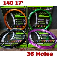 ALLOY RIM TAIKOM 140/17' ( 36 Hole ) Thailand RXZ EX5 LC135 Y125Z Y15ZR RS150 KLX150 KRISS Lagenda M