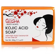 OMIC Geisha, Kojic Acid Soap - 7 oz / 200g - BIG SIZE Skin Brightening Bar, Helps to Reduce Pigmenta