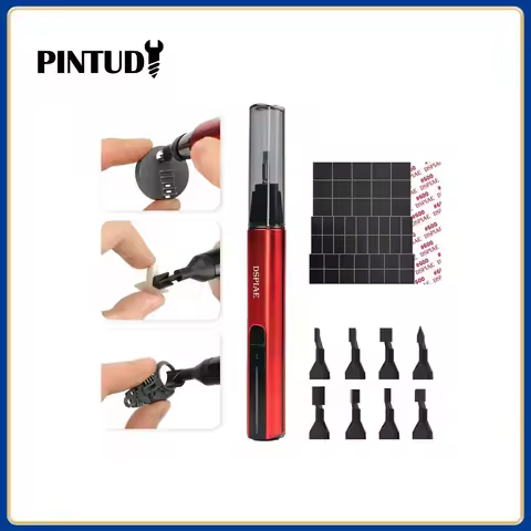 DSPIAE ES-A Reciprocating Sander Electric Grinding Pen Plastic Model Sanding Paper Head for Military