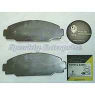 FRONT DISC BRAKE PAD D2059 TOYOTA DYNA , ACE 2.0 2.4 2.8