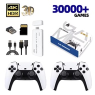 M15 4K Game Stick TV Mini Konsol Permainan Video Retro Pad Permainan Wayarles Pengawal Permainan Peg