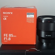 sony FE 85mm f1.8 85 mm SMOOTH Fullset