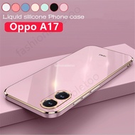 Soft Case Silikon Shockproof Cover OPPO A17K A17 A16 A15 A55