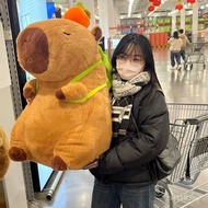 Barla Snot Doll Birthday Gift Doll Children Cute Male Female Doll Capybara Gift Backpack Christmas K