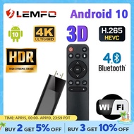 LEMFO Q6 Smart TV Stick Android 10 Dual Wifi 4K HDR10 2GB 16GB Mini TV Stick Android 10.0 Smart TV Box 1GB 8GB Media Player