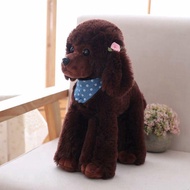 Cute Simulation Dog Teddy Dog Plush Poodle Doll Puppy Doll Puppy Dog Bed Doll Female HKGU